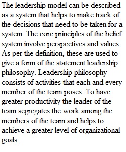 Week 7 Leadership Essay